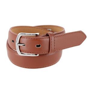 CTM Boy's Casual Basic Leather Belt